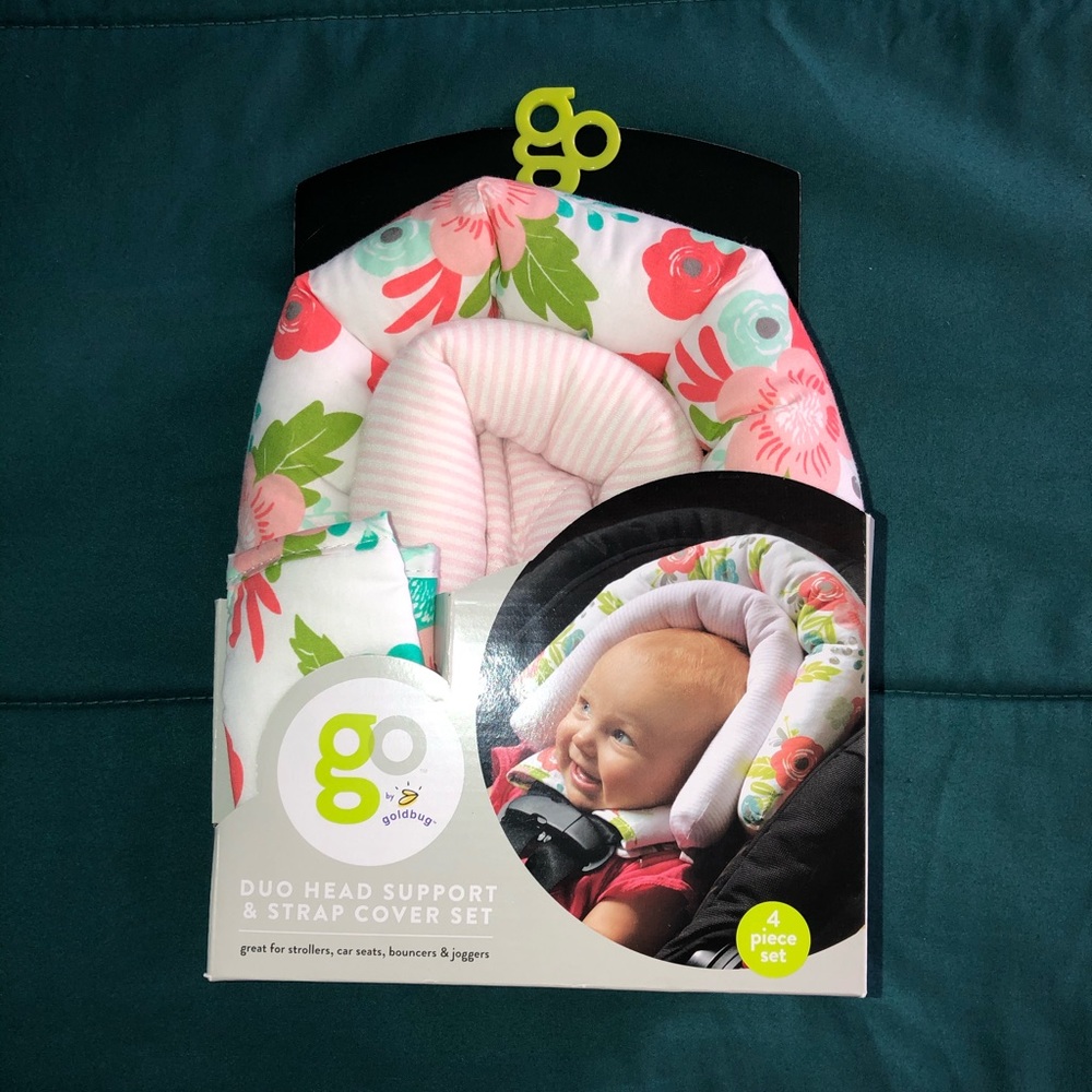 GO infant seat head support